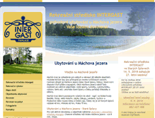 Tablet Screenshot of machovo-jezero-intergast.cz